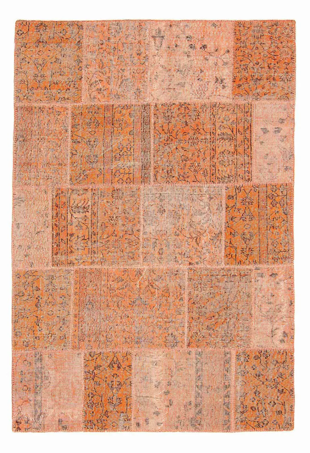 morgenland Wollteppich »Patchwork Patchwork 203 x 90 cm«, rechteckig, 8 mm günstig online kaufen