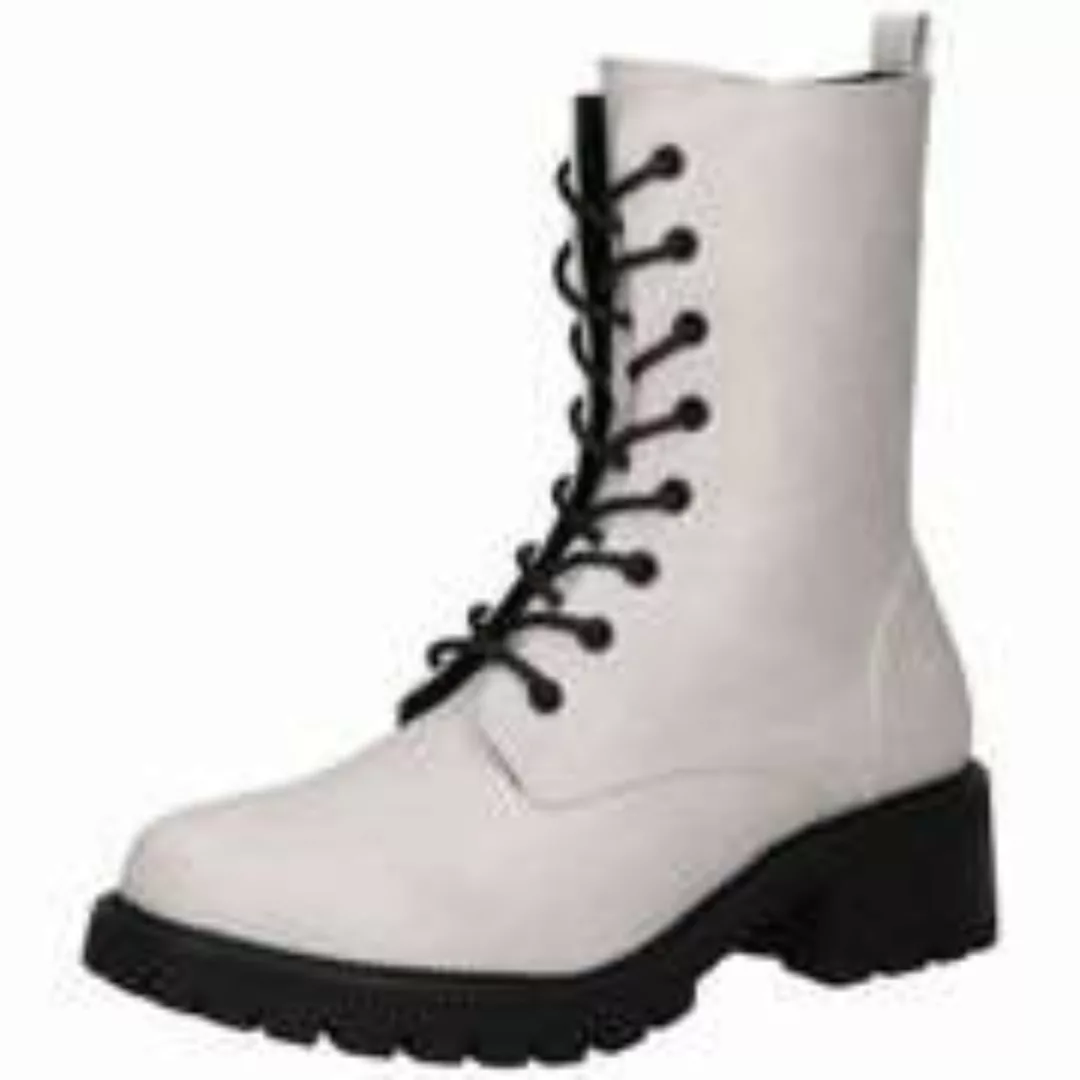 Charmosa Schnür Boots Damen weiß günstig online kaufen