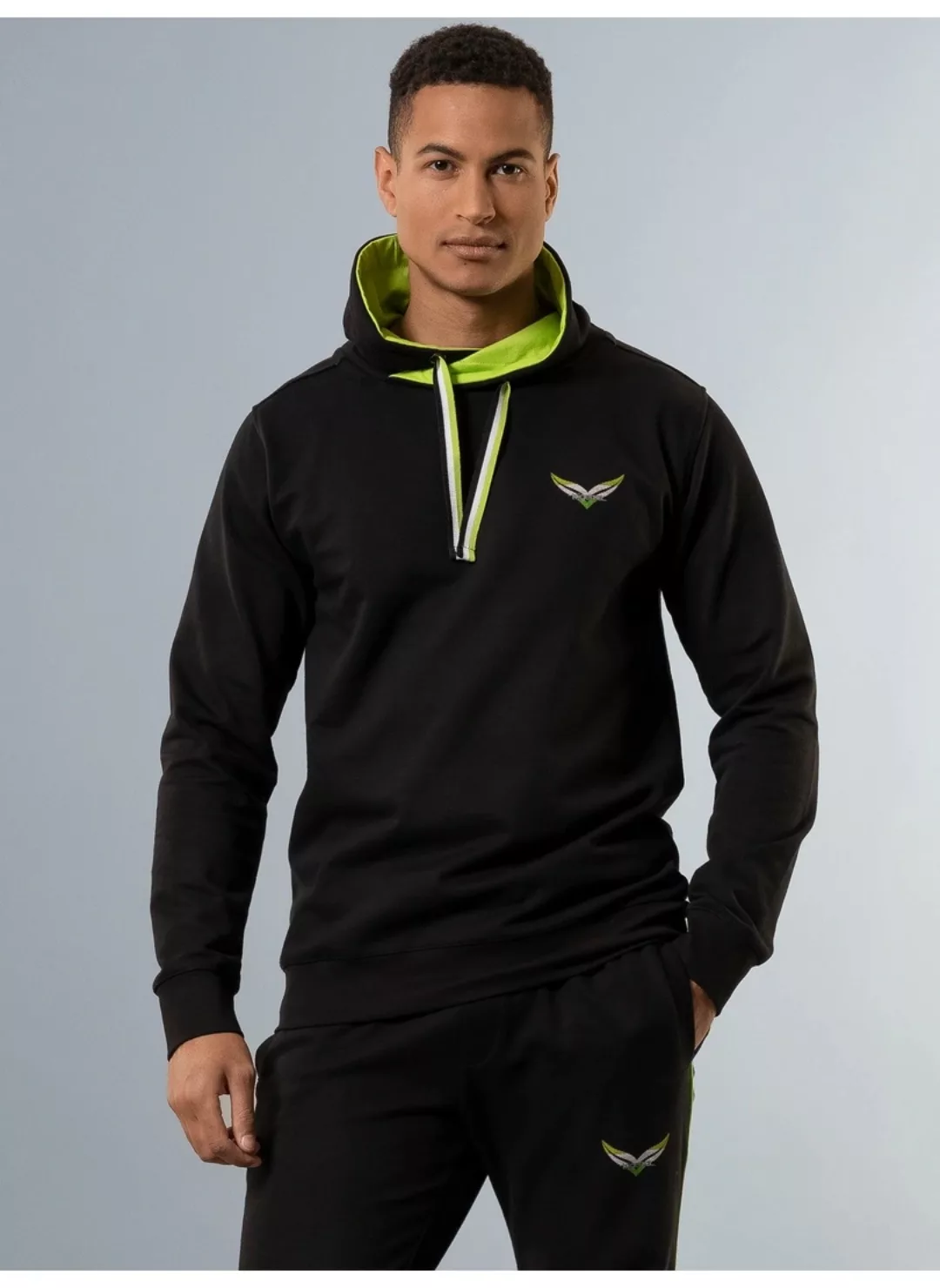 Trigema Sweatshirt "TRIGEMA Sweatshirt mit kontrastfarbigen Details" günstig online kaufen