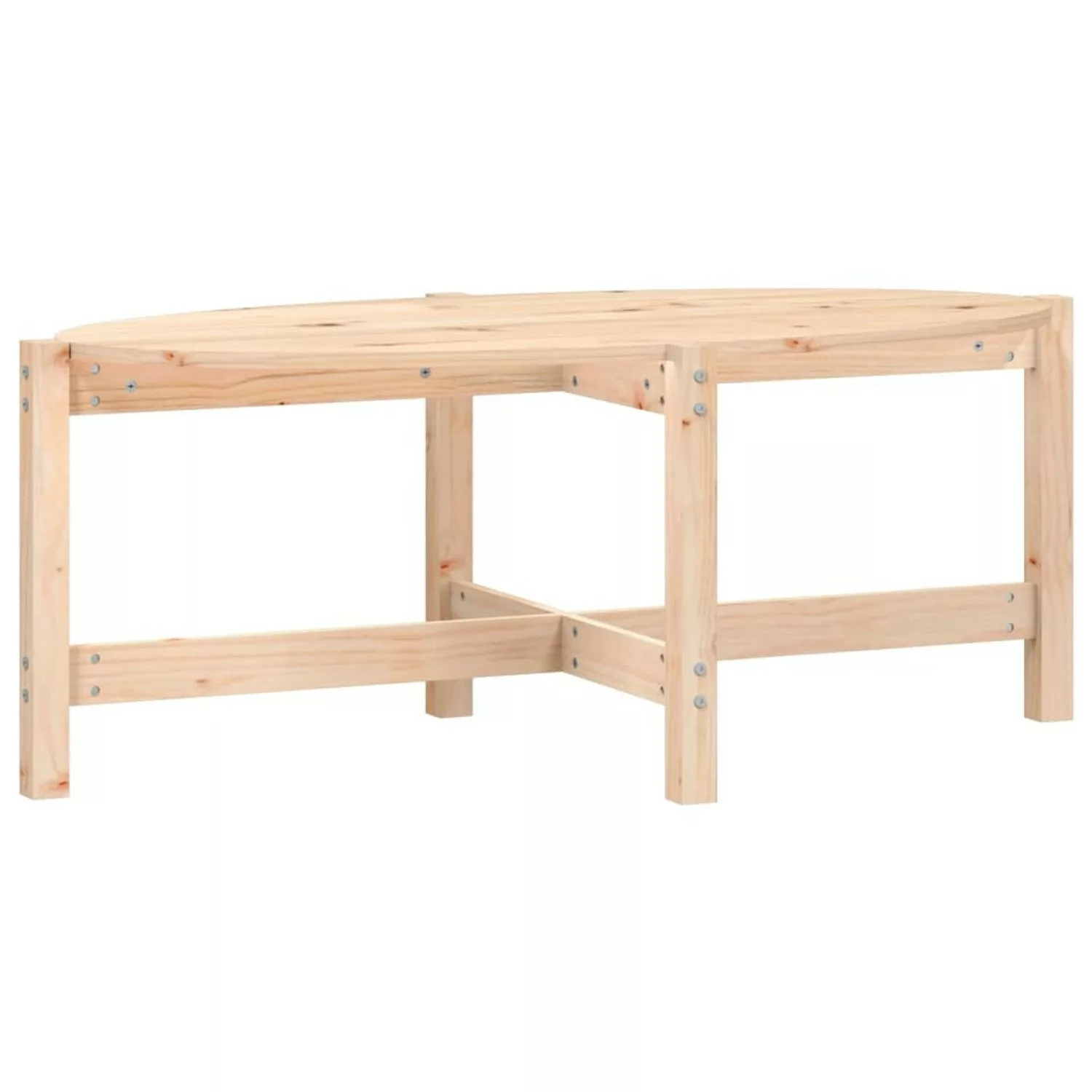 Vidaxl Couchtisch 118x63x45 Cm Massivholz Kiefer günstig online kaufen