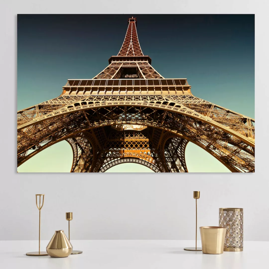 queence Acrylglasbild "Eiffelturm", Paris-Elemente der Architektur-Europa-H günstig online kaufen