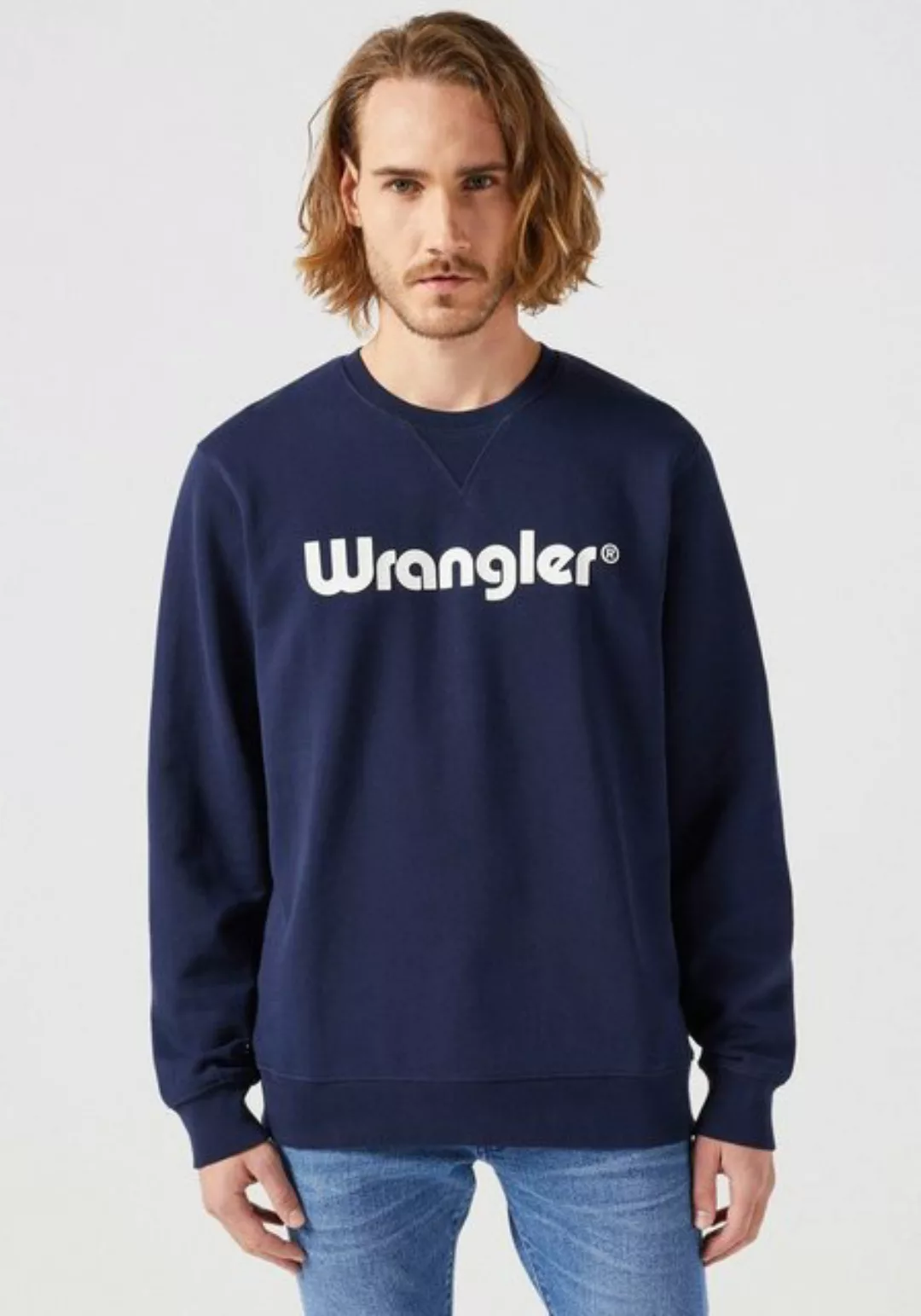 Wrangler Sweatshirt LOGO CREW günstig online kaufen