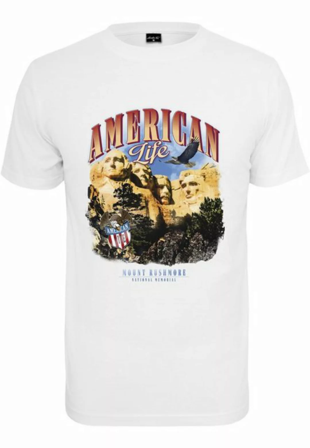 MisterTee T-Shirt Herren American Life Mount Roushmore Tee (1-tlg) günstig online kaufen