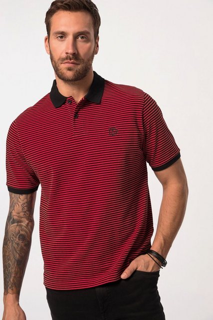 JP1880 Poloshirt Poloshirt Halbarm Piqué Ringel bis 8 XL günstig online kaufen