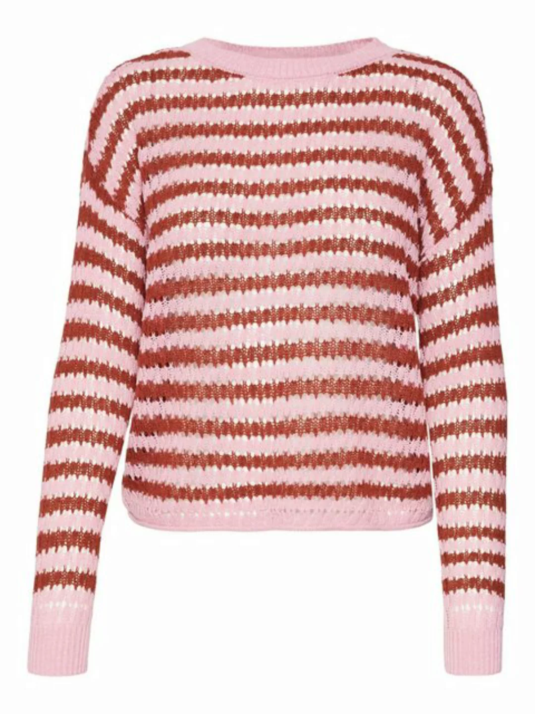 Vero Moda Strickpullover VMSPRING (1-tlg) Lochmuster günstig online kaufen