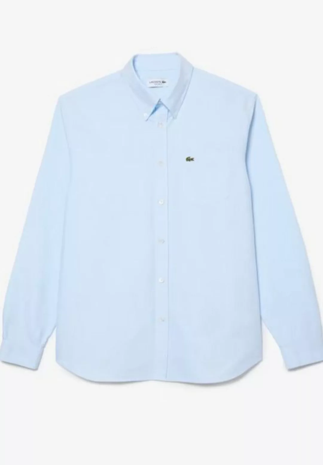 Lacoste Langarmhemd Hemd Langarmhemd mit Button-Down-Kragen und (1-tlg) günstig online kaufen