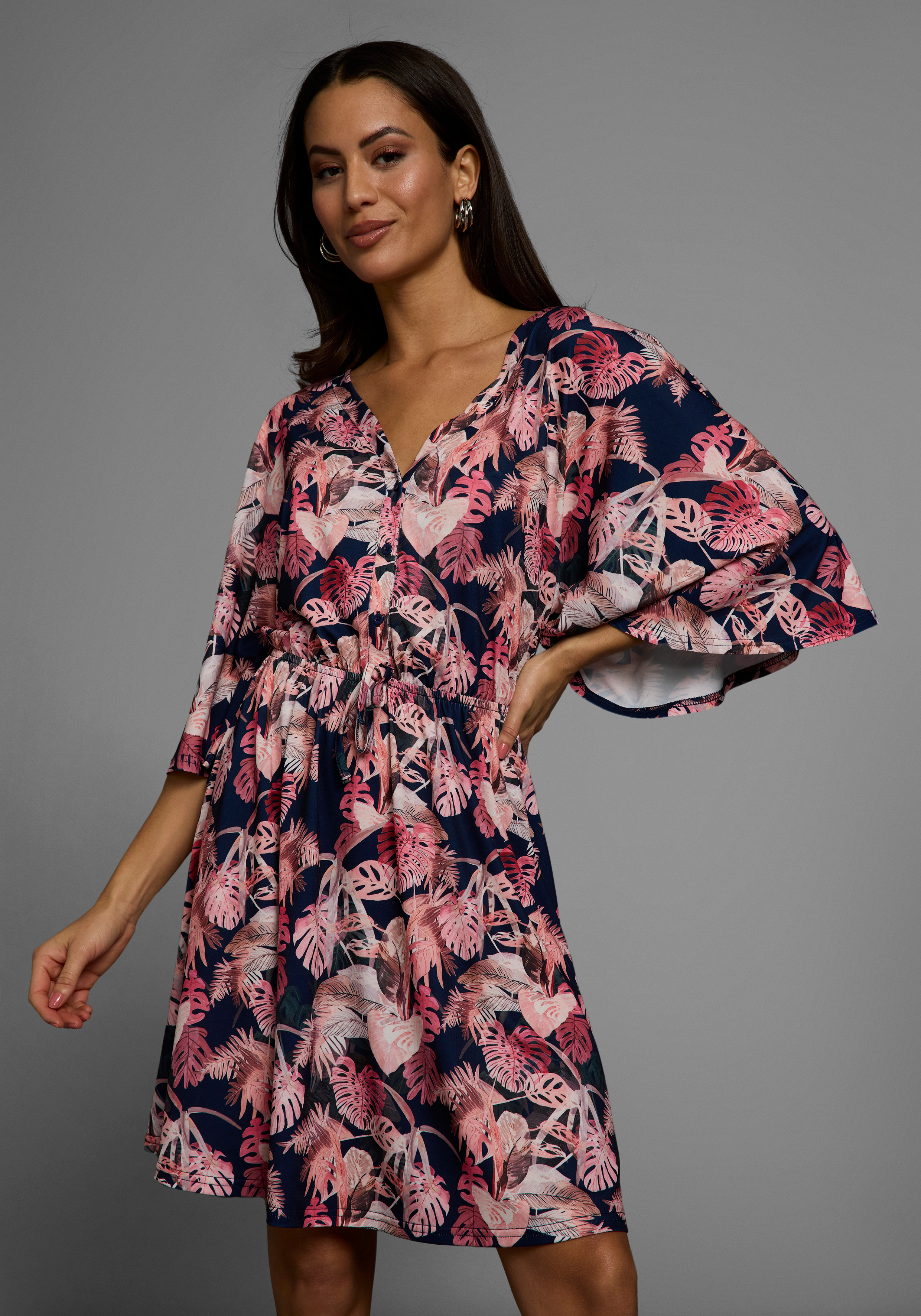 Laura Scott Sommerkleid, mit sommerlichem Print günstig online kaufen