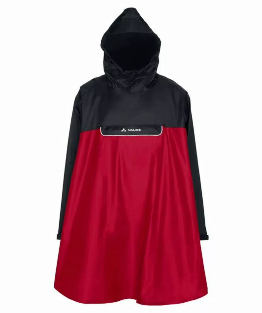 VAUDE Fahrradjacke Regencape / Regenponcho - Valero Poncho mit Arm günstig online kaufen