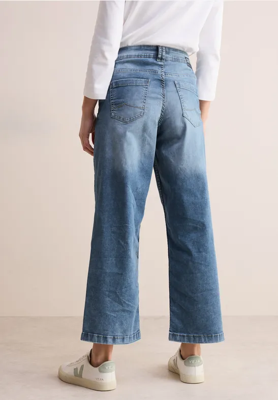 Cecil Weite Jeans, softer Materialmix günstig online kaufen