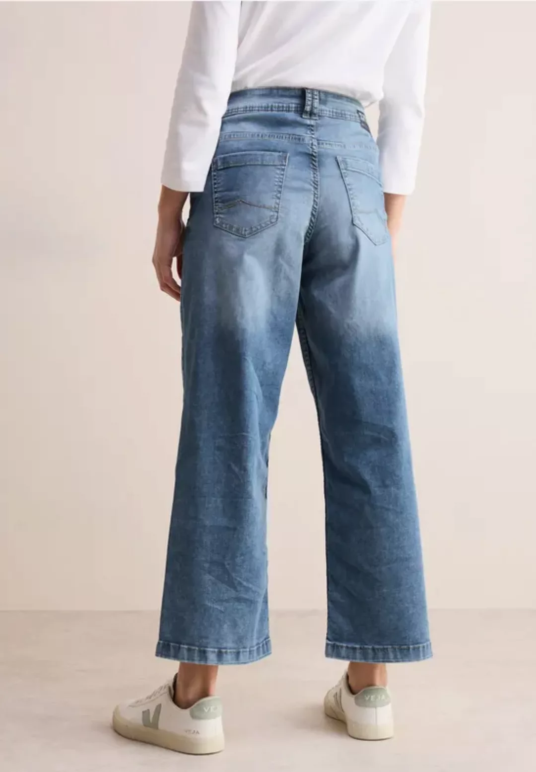 Cecil Weite Jeans, softer Materialmix günstig online kaufen
