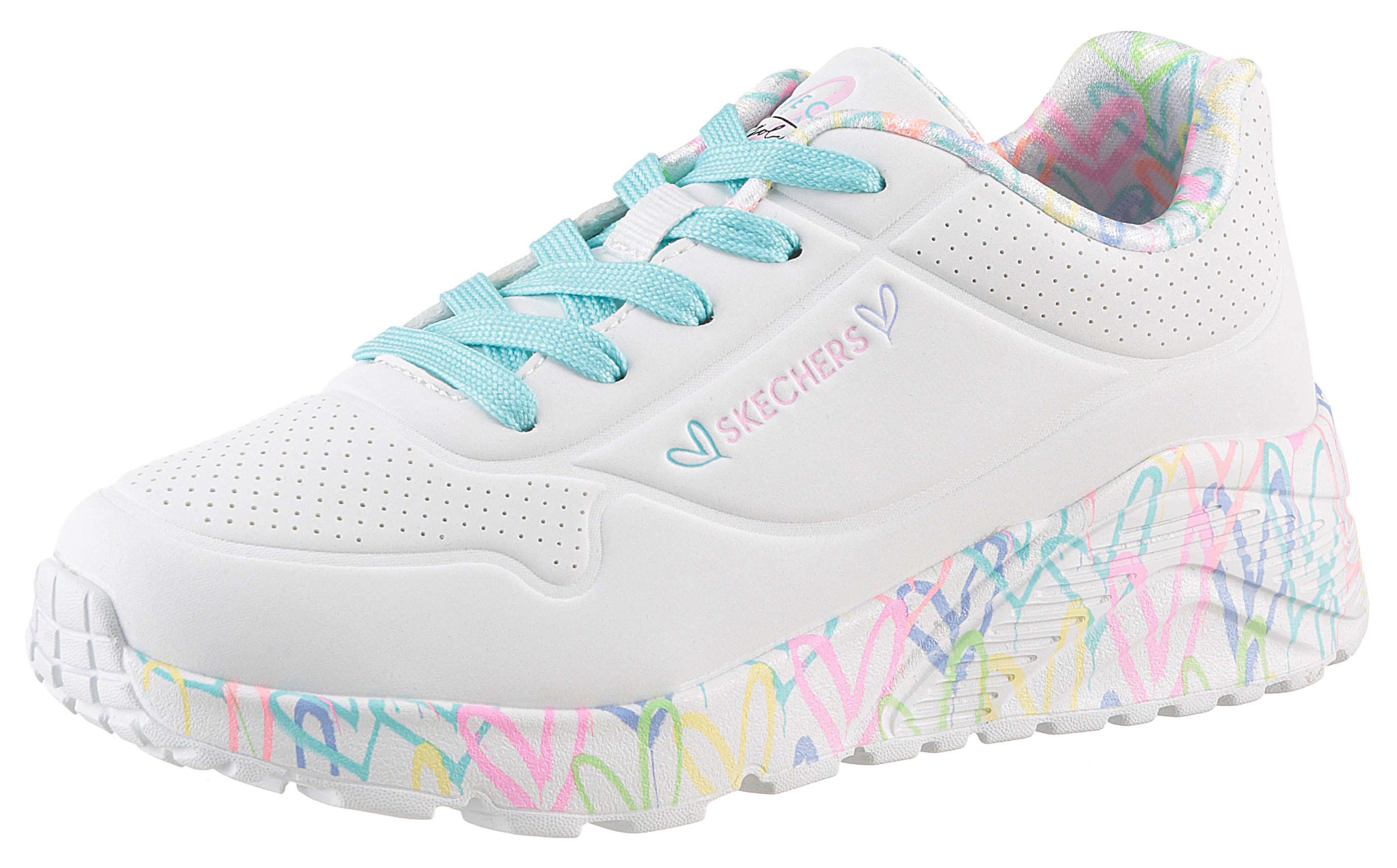 Skechers UNO LITE-LOVELY LUV Sneaker, Schnürschuh günstig online kaufen