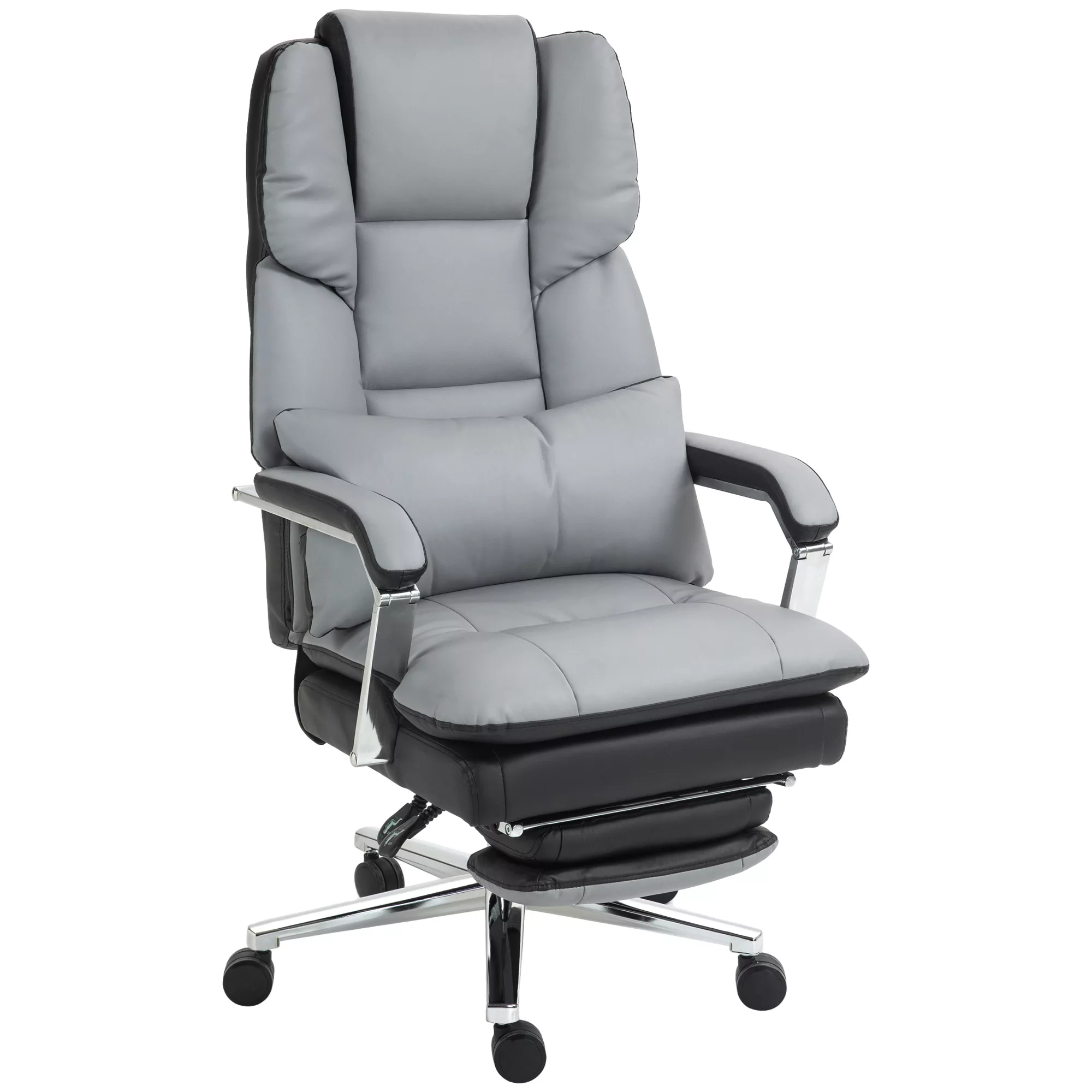 HOMCOM Bürostuhl mit Wippfunktion, Belastbarkeit 180 kg, ergonomisch, 160° günstig online kaufen