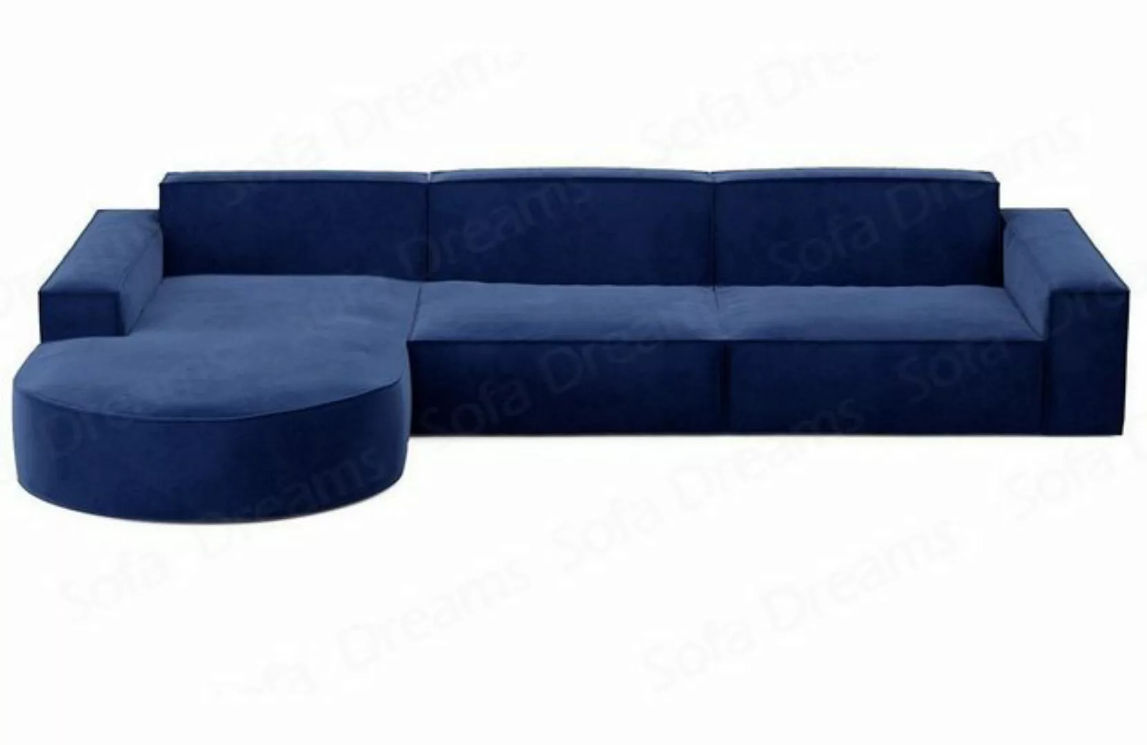 Sofa Dreams Ecksofa Design Sofa Polster Couch Eck Stoffsofa Alegranza L kur günstig online kaufen