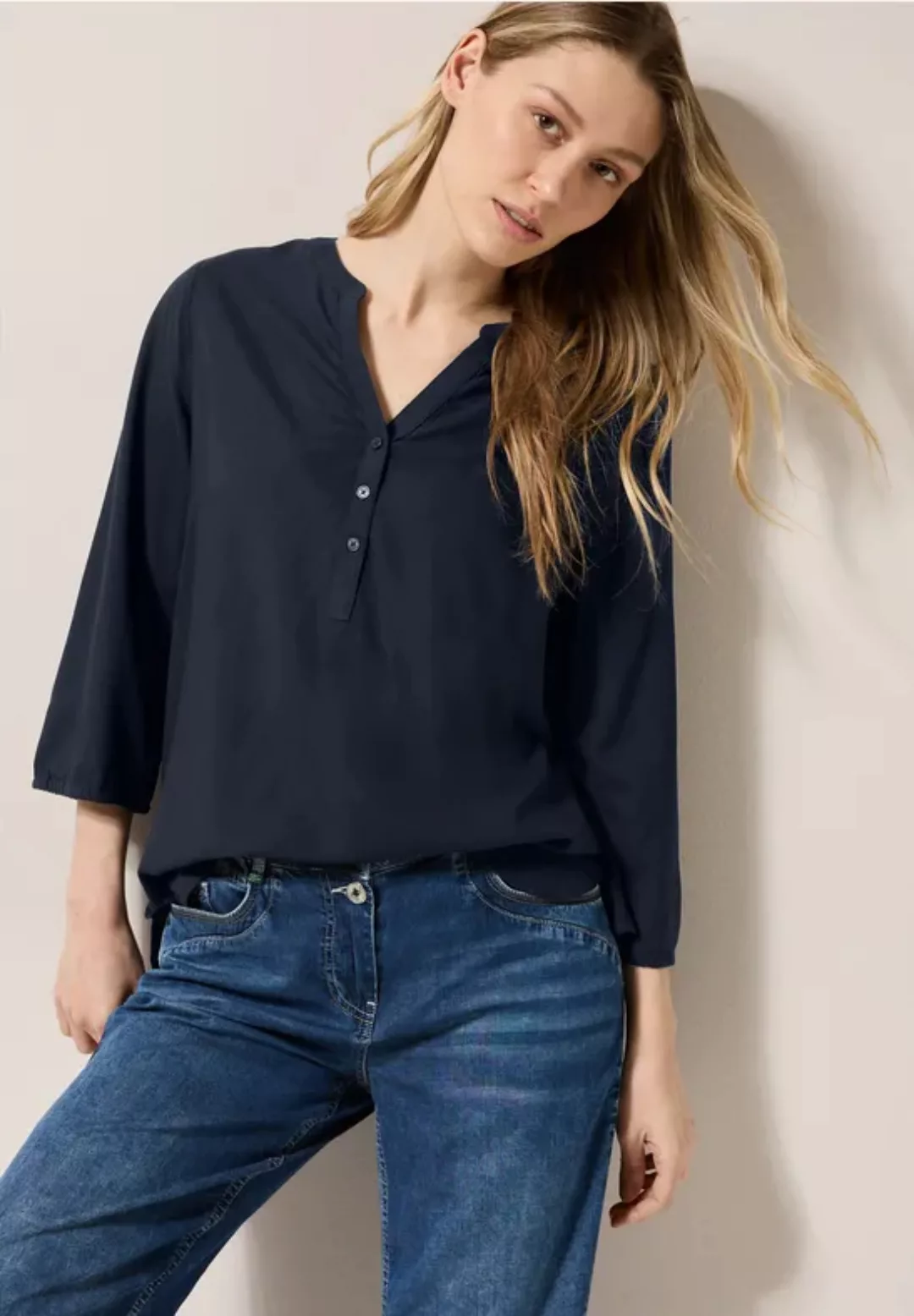 Cecil Klassische Bluse, mit 3/4 Ärmeln günstig online kaufen