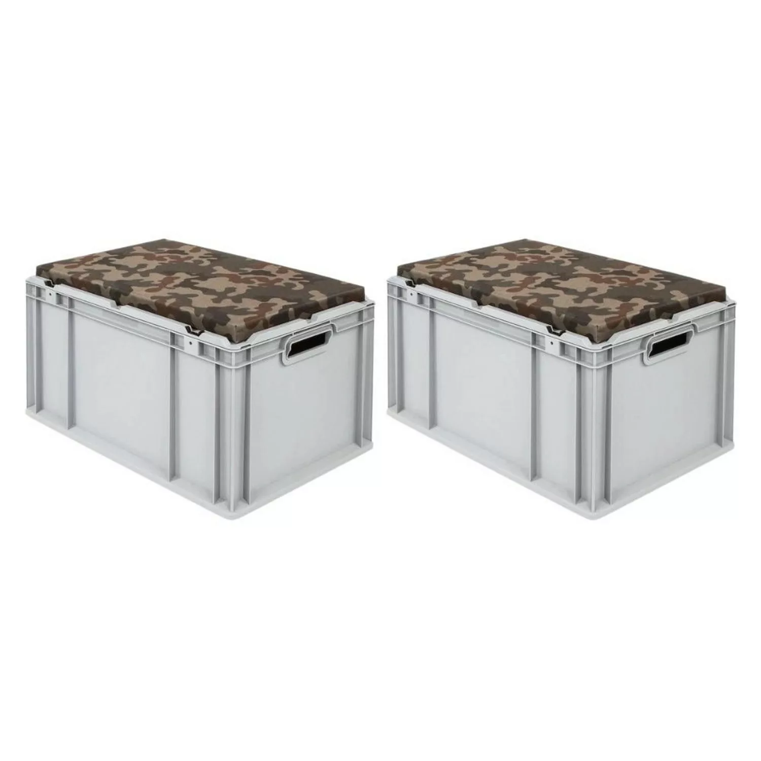 PROREGAL SparSet 2x Eurobox NextGen Seat Box Camouflage HxBxT 365 x 40 x 60 günstig online kaufen