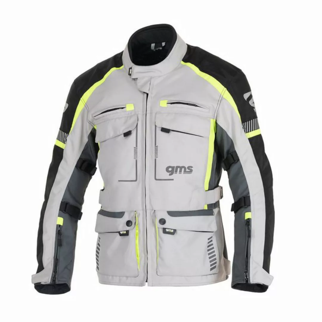 gms Motorradjacke GMS 3in1 Tourjacke Everest - beige-schwarz-gelb S günstig online kaufen