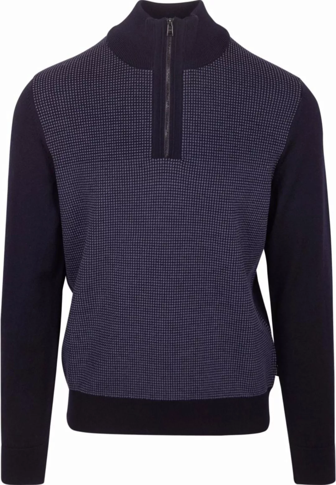 BOSS Dambino Halfzip Pullover Navy - Größe XL günstig online kaufen
