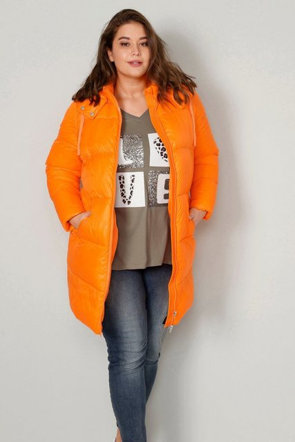 Angel of Style Steppjacke Steppjacke Straight Fit abnehmbare Kapuze günstig online kaufen