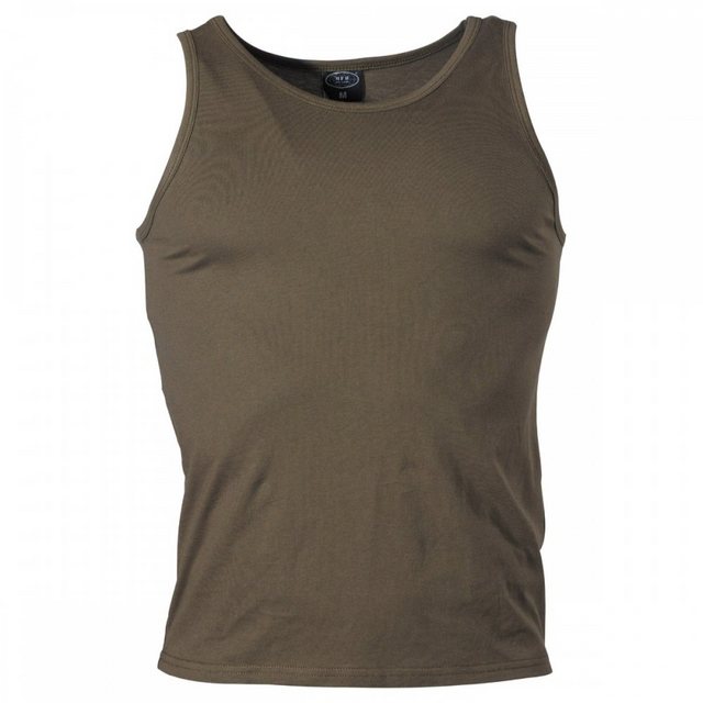 MFH Tanktop US Tank-Top, oliv, 160g/m² - L 170 g/m² günstig online kaufen