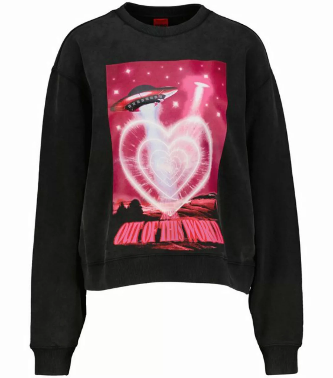 HUGO Sweatshirt Damen Sweatshirt DEROXINA_2 (1-tlg) günstig online kaufen