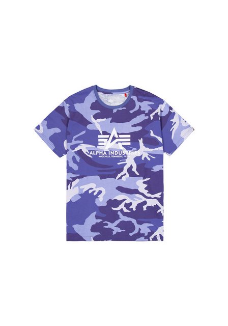 Alpha Industries T-Shirt Alpha Industries Men - T-Shirts Basic T-Shirt Camo günstig online kaufen