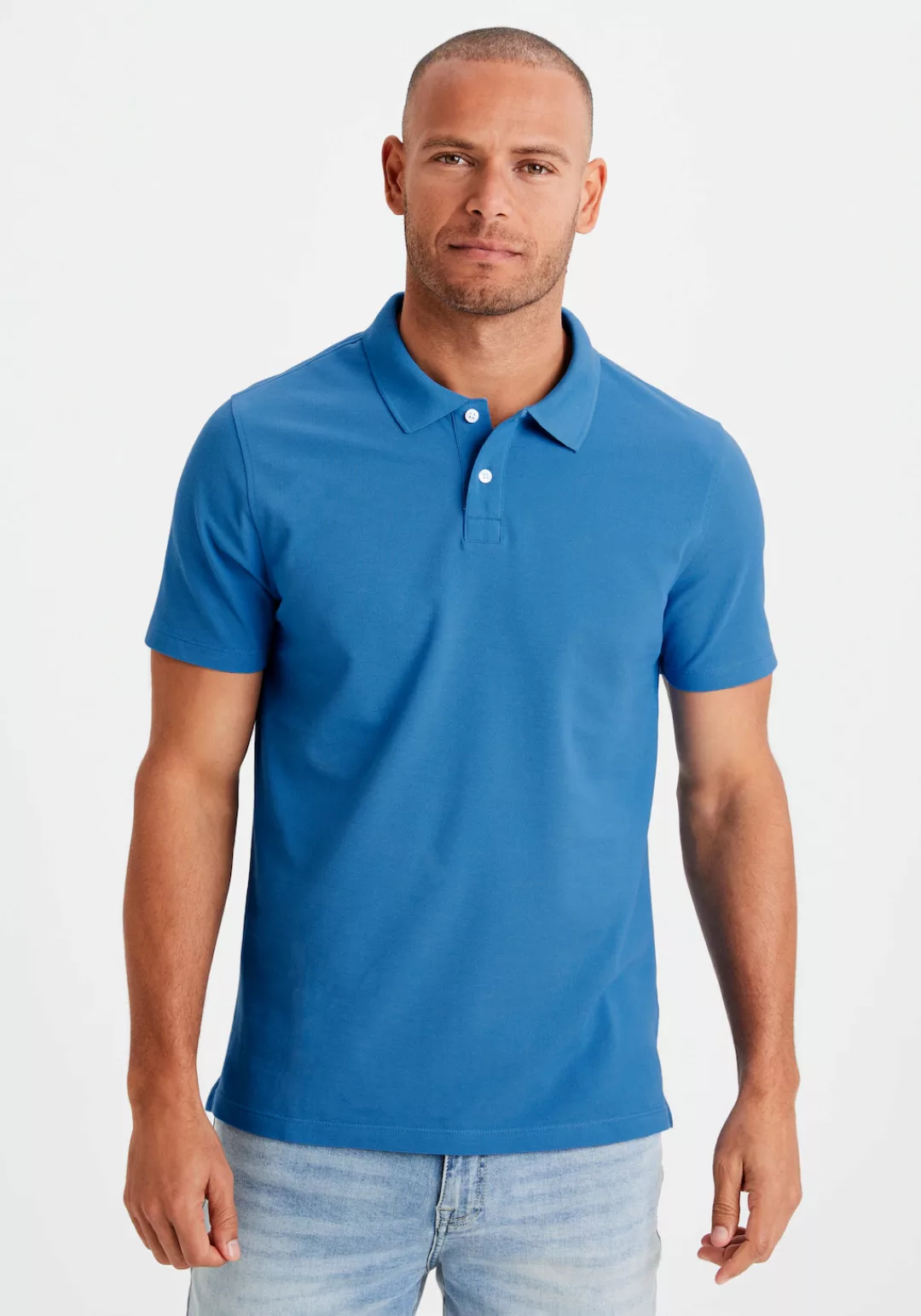 Beachtime Poloshirt Kurzarm, Shirt mit Polokragen, Baumwoll-Piquè günstig online kaufen