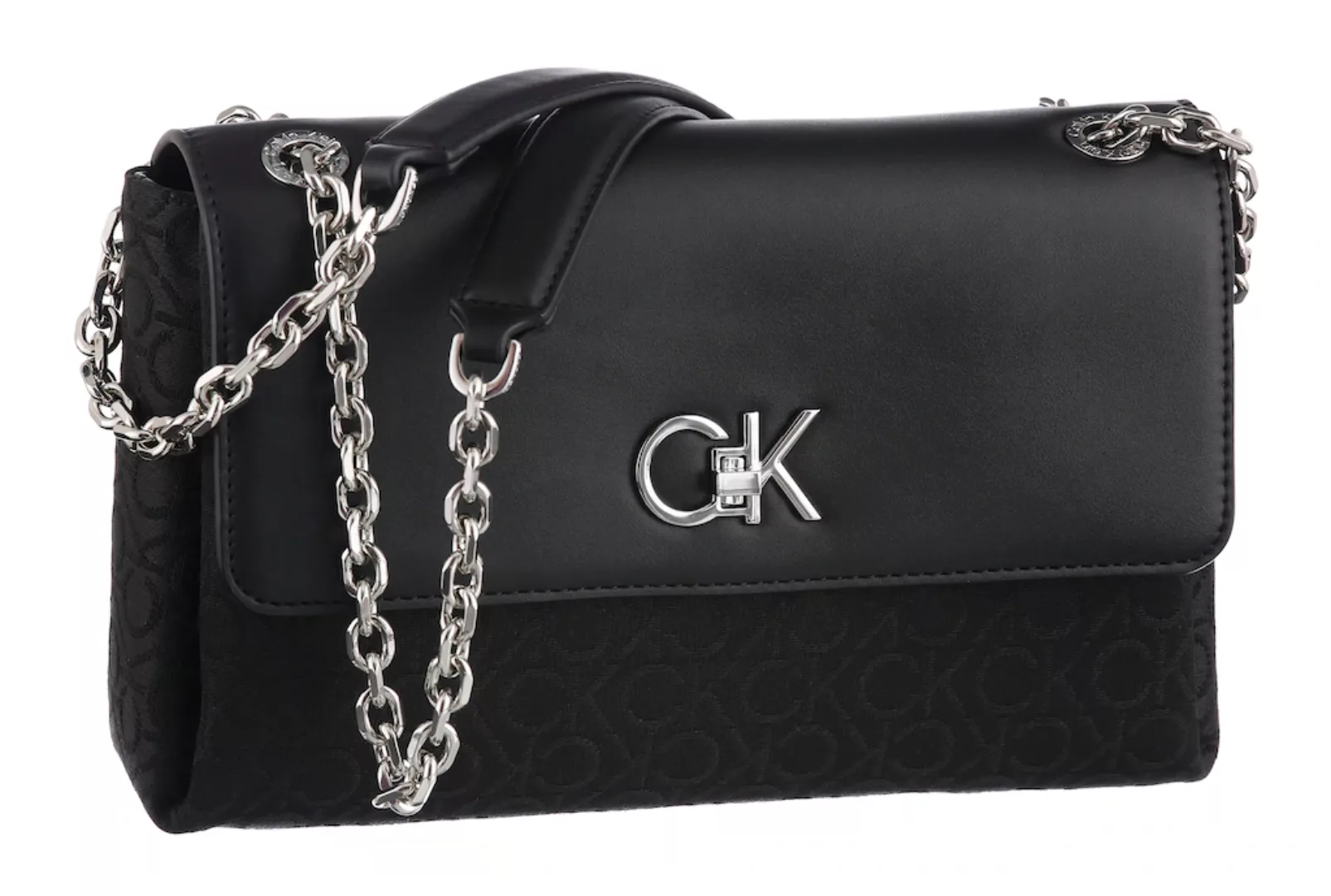 Calvin Klein Schultertasche "RE-LOCK CONV SHOULDER BAG JQC", Handtasche Dam günstig online kaufen