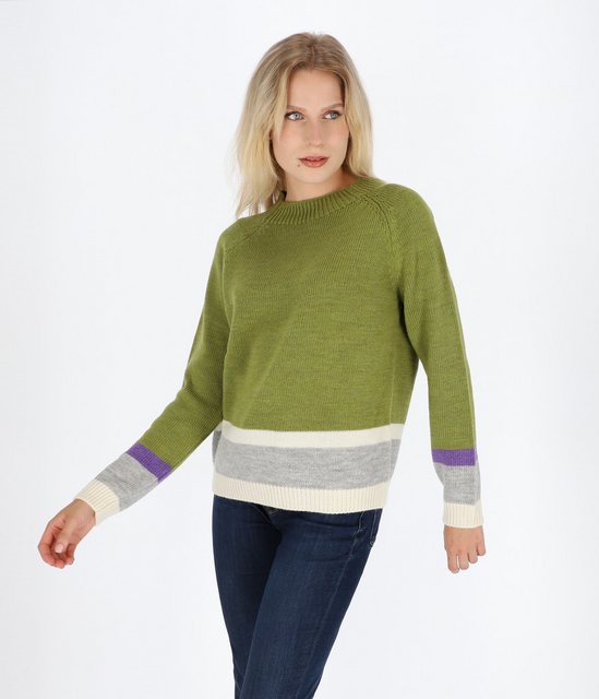 halsüberkopf Accessoires Strickpullover Streifen aus hochwertigem Wollmix! günstig online kaufen