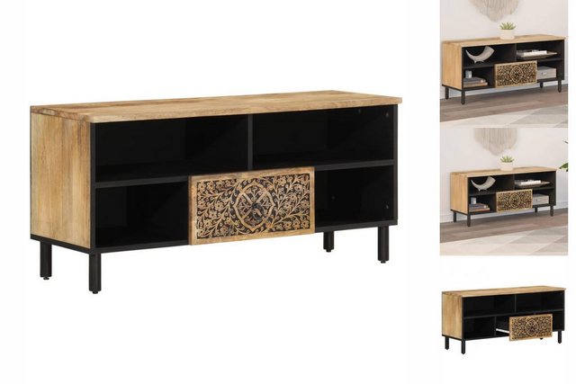 vidaXL TV-Schrank TV Schrank Sideboard Schrank 100x33x46 cm Massivholz Mang günstig online kaufen