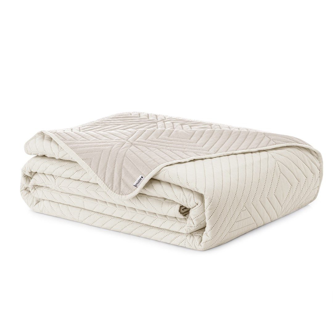 AmeliaHome Tagesdecke Tagesdecke Wohndecke Bettüberwurf Wendedesign günstig online kaufen
