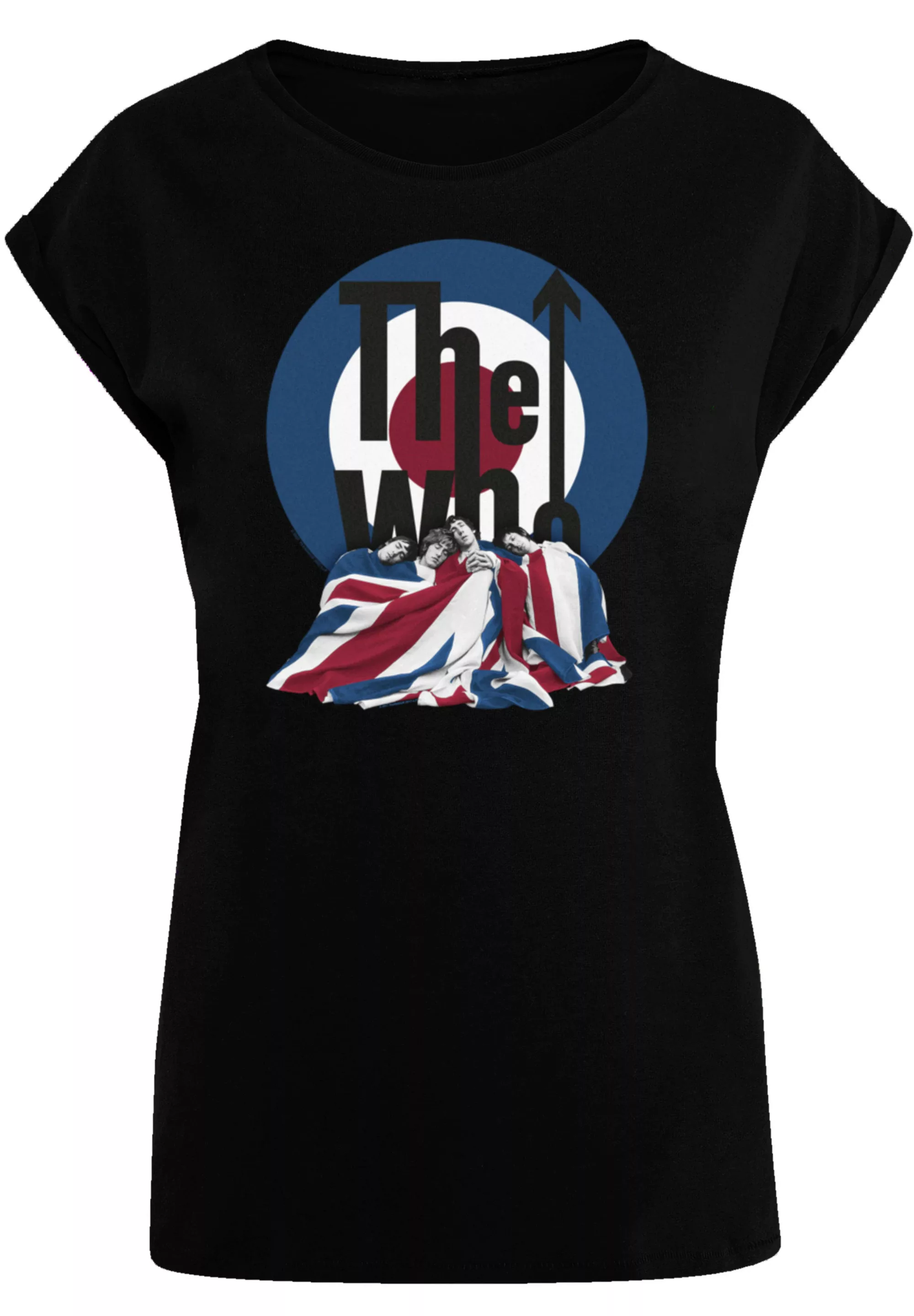 F4NT4STIC T-Shirt "The Who Flag Blanket", Premium Qualität günstig online kaufen