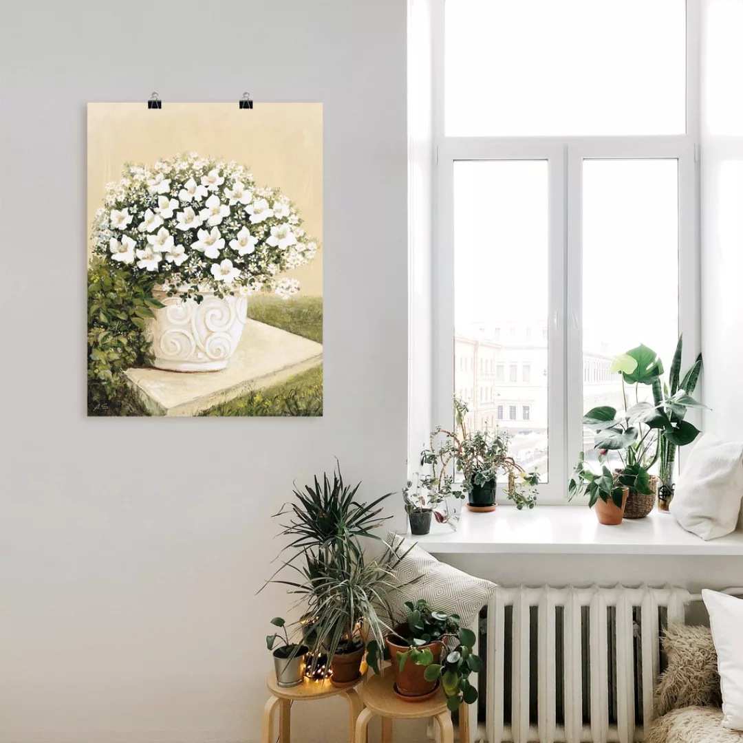 Artland Wandbild »Blumentopf I«, Blumen, (1 St.) günstig online kaufen
