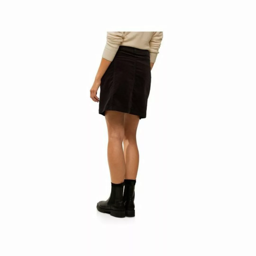 STREET ONE Jerseyrock dunkel-grau passform textil (1-tlg) günstig online kaufen