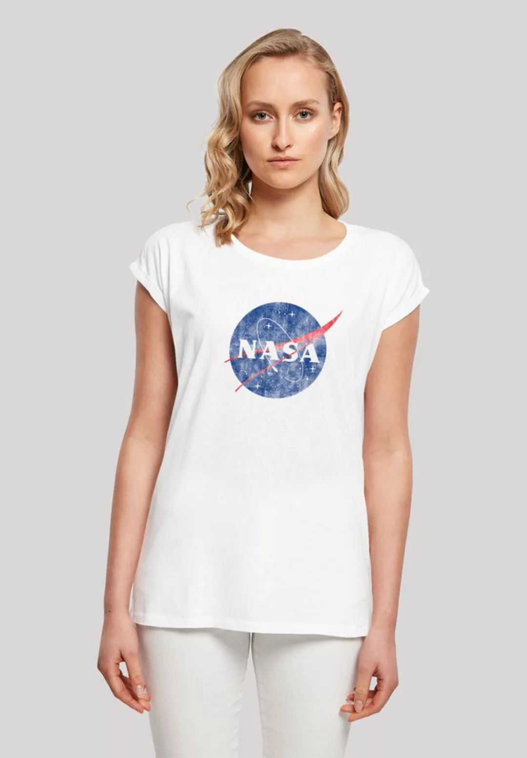 F4NT4STIC T-Shirt NASA Classic Insignia Logo Distressed' Print günstig online kaufen