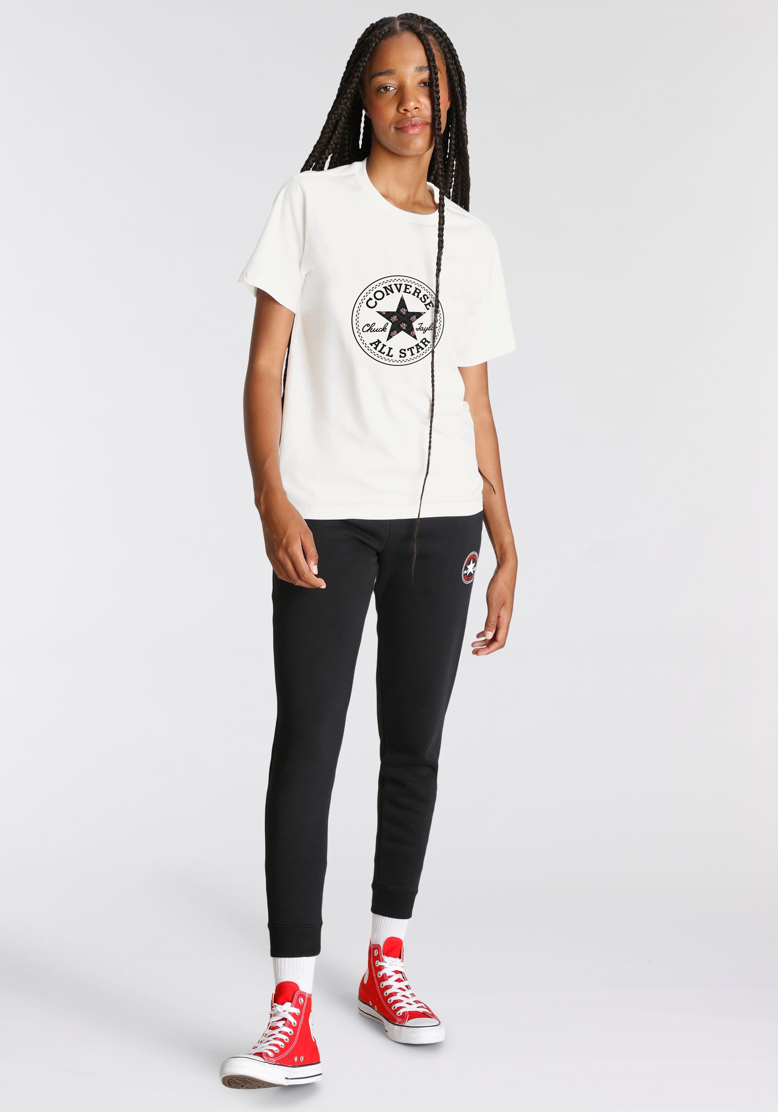 Converse T-Shirt WOMEN'S CONVERSE CRAFTED CHUCK günstig online kaufen