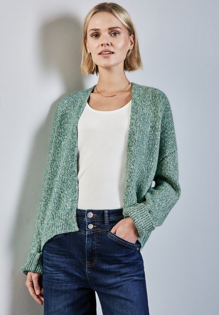 STREET ONE Cardigan aus softem Materialmix günstig online kaufen