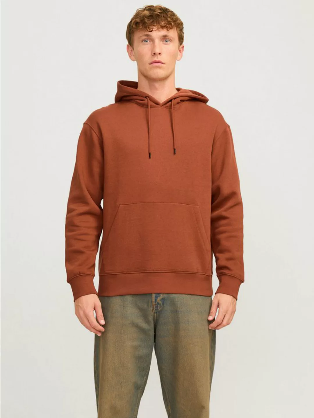 Jack & Jones Kapuzensweatshirt JJESTAR BASIC SWEAT HOOD NOOS mit Rippbündch günstig online kaufen