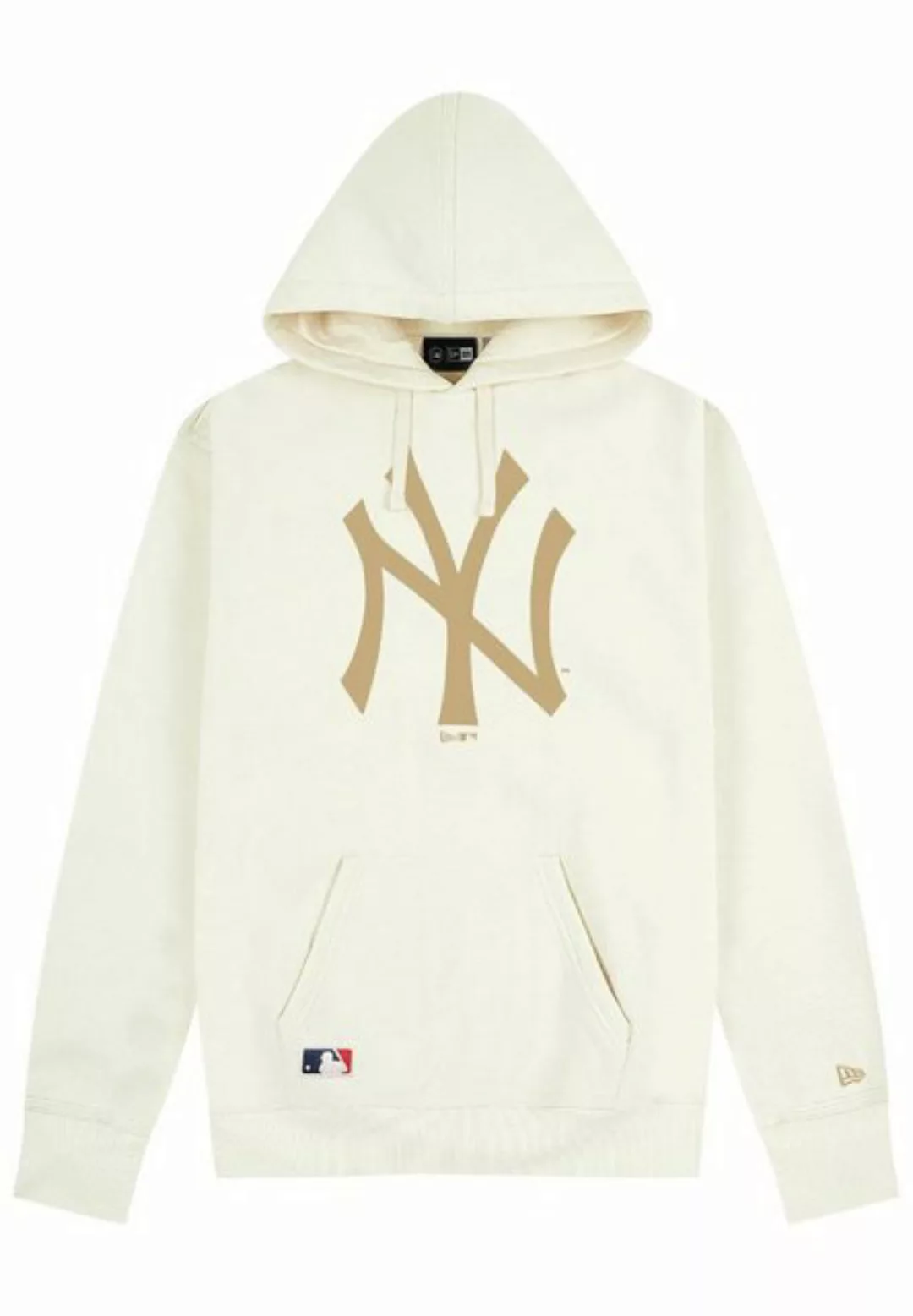 New Era Mlb Seasonal Team Logo New York Yankees Kapuzenpullover S Stone günstig online kaufen