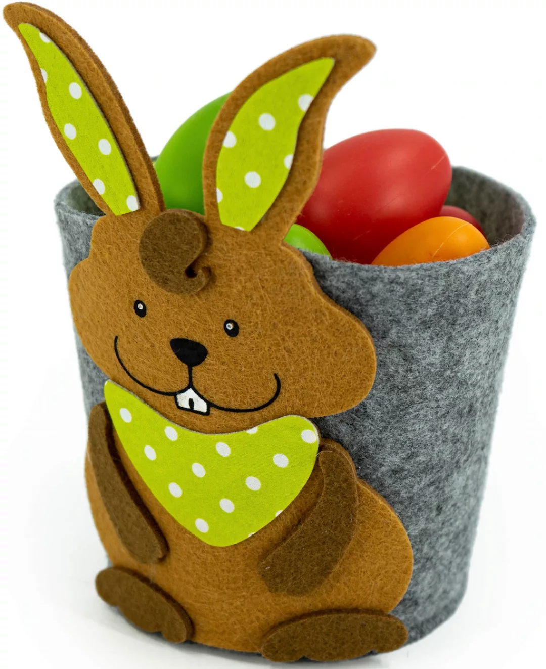 NOOR LIVING Osterfigur "Osterkörbchen Hase", Osterdekoration, Osterkorb mit günstig online kaufen