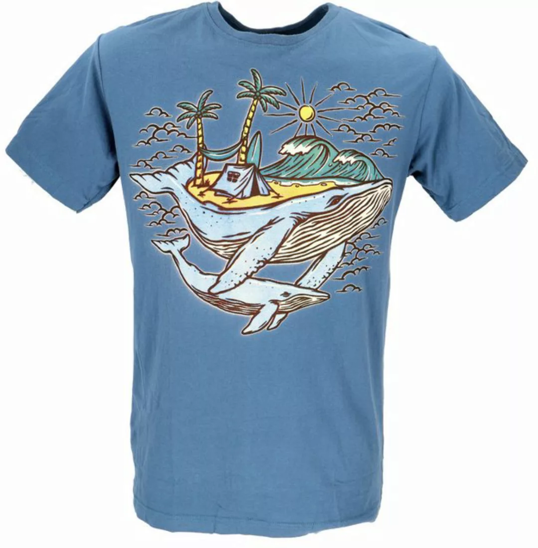 Guru-Shop T-Shirt Retro T-Shirt, Tree save earth T-Shirt - Wale.. Retro günstig online kaufen