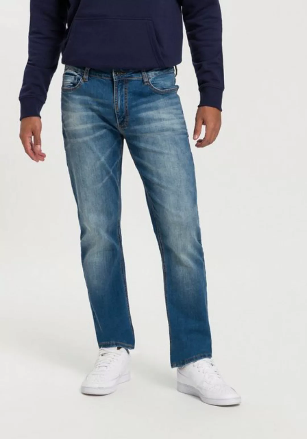 H.I.S Straight-Jeans DIX Ökologische, wassersparende Produktion durch Ozon günstig online kaufen