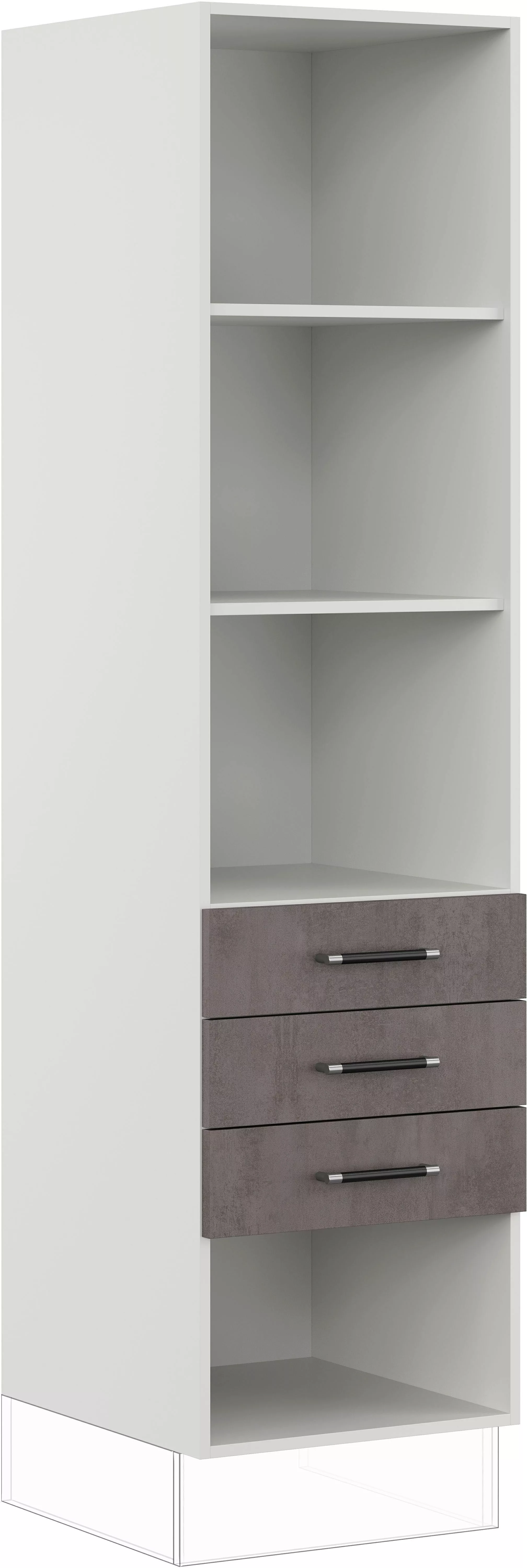 IMPULS KÜCHEN Seitenschrank ""Prag", Breite/Höhe: 50/190,7 cm, mit Soft-Clo günstig online kaufen