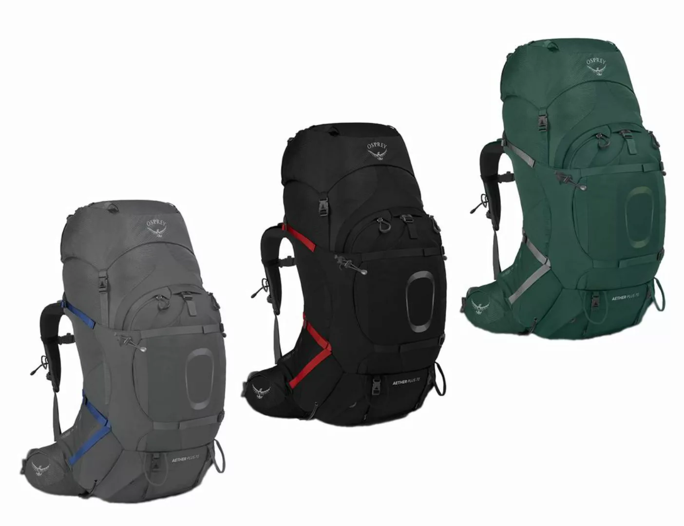 Osprey Aether Plus L/XL 70 Black günstig online kaufen