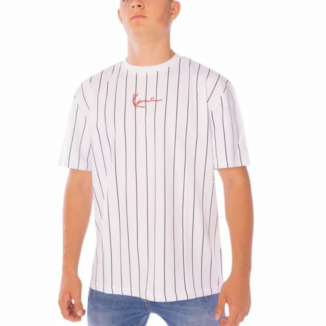 Karl Kani T-Shirt Small Signature Pinstripe günstig online kaufen
