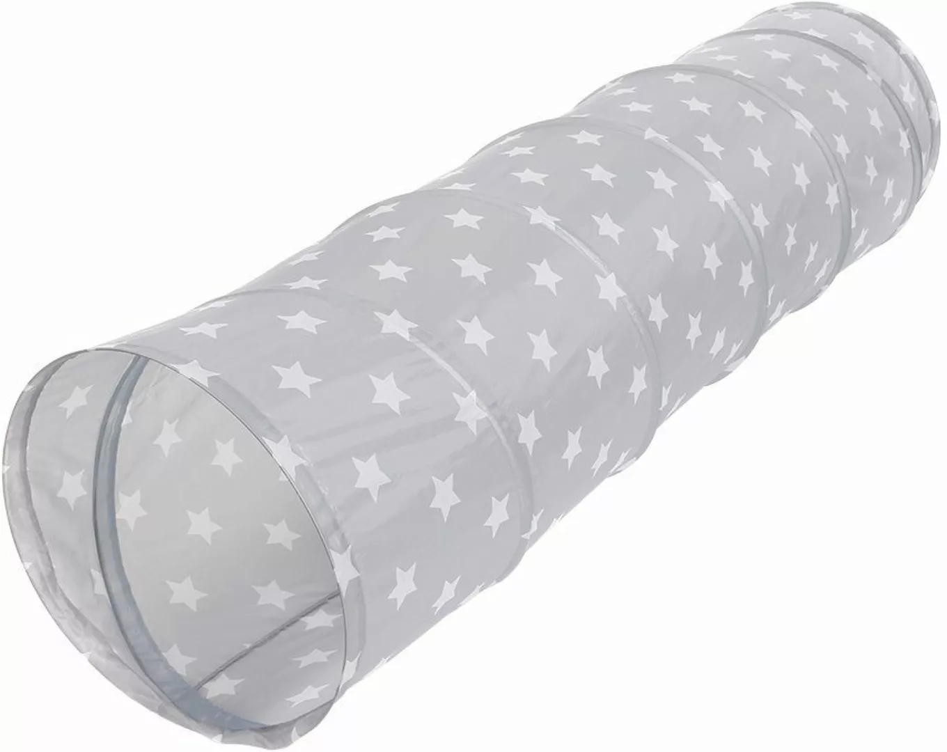 Knorrtoys® Spieltunnel Grey White Stars günstig online kaufen