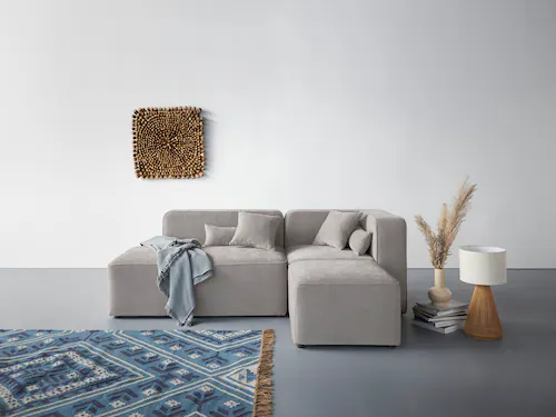 andas Ecksofa "Sundstrup L-Form", Modulserie, individuelle Zusammenstellung günstig online kaufen