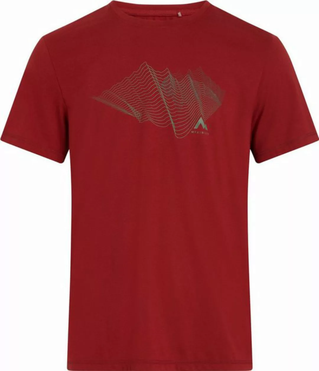 McKINLEY Kurzarmshirt Herren T-Shirt Hemo II M - Dark Red günstig online kaufen