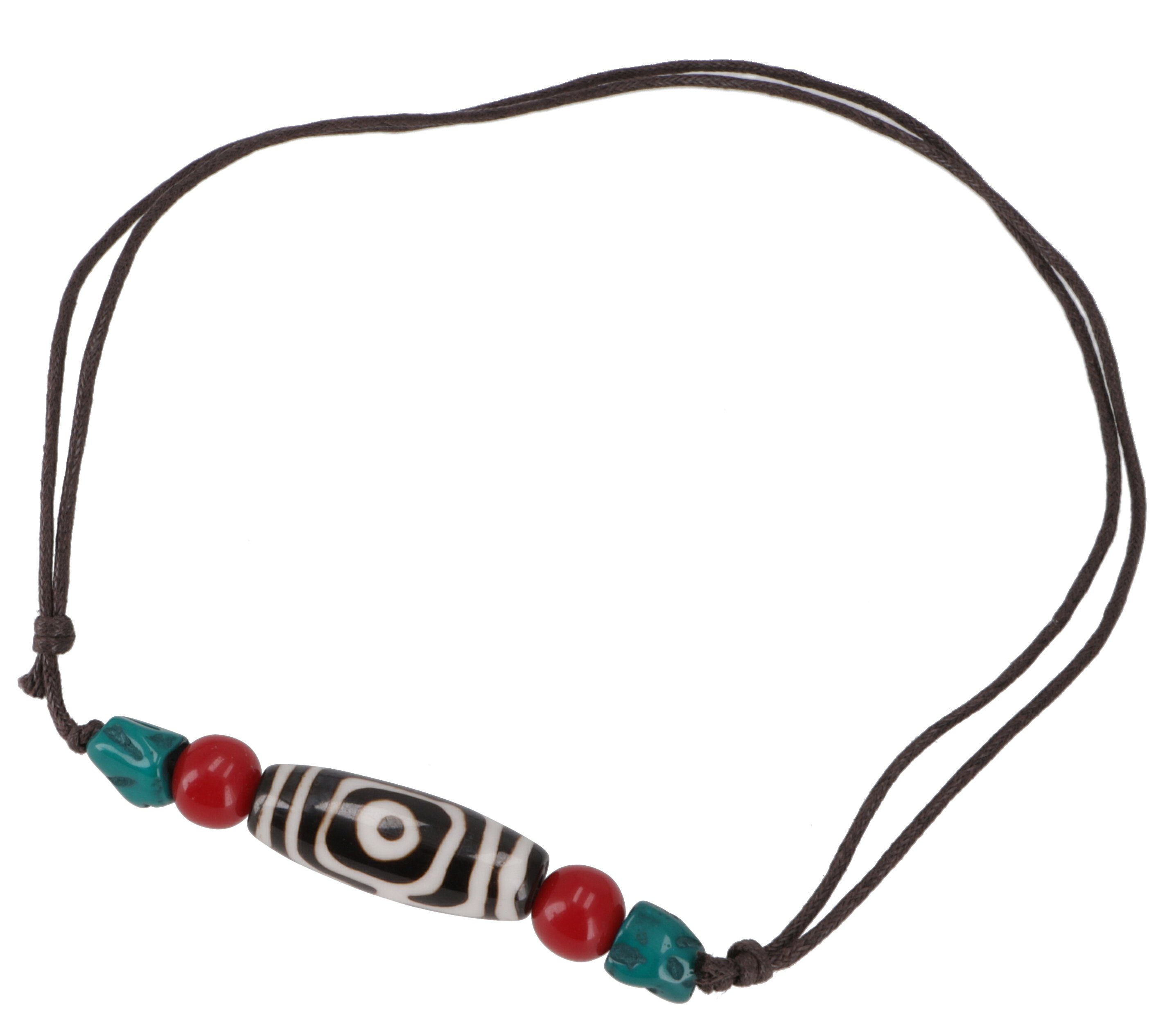 Guru-Shop Perlenkette Ethno Amulet, tibetische Halskette günstig online kaufen