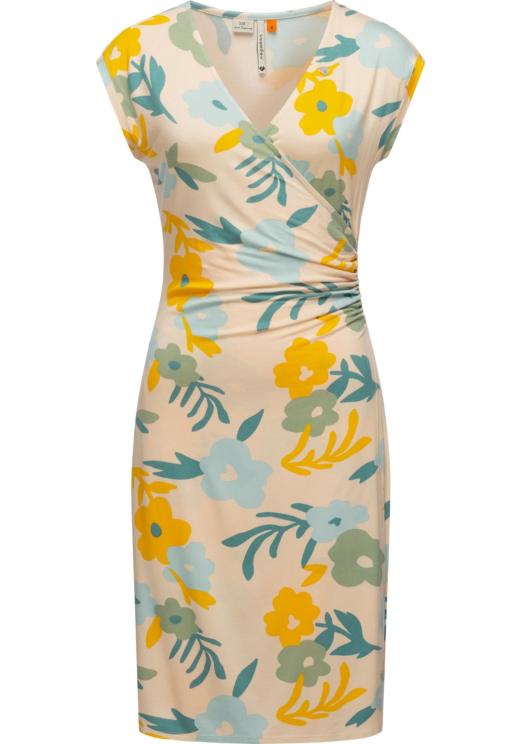 Ragwear Etuikleid Crupi Print figurbetontes Sommerkleid günstig online kaufen