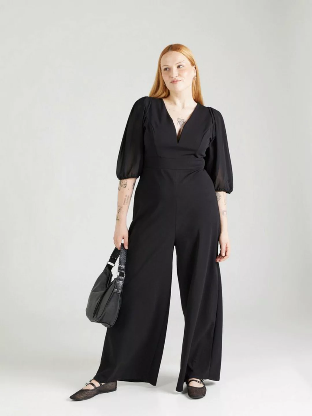 Wal G Jumpsuit MELANY (1-tlg) Drapiert/gerafft günstig online kaufen